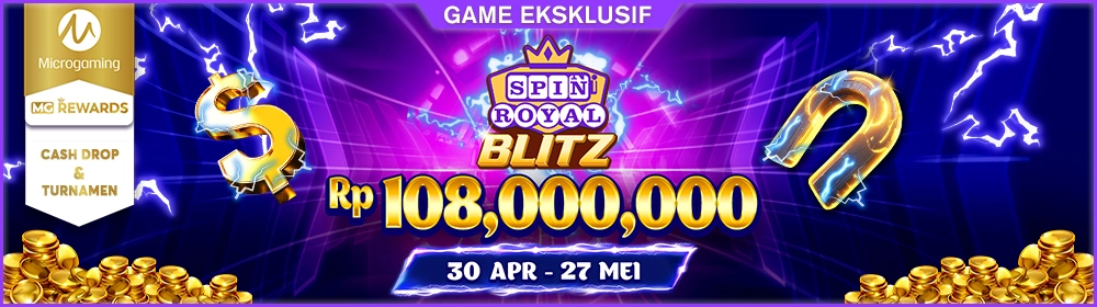 Turnamen & Cashdrop Spin Royal Blitz